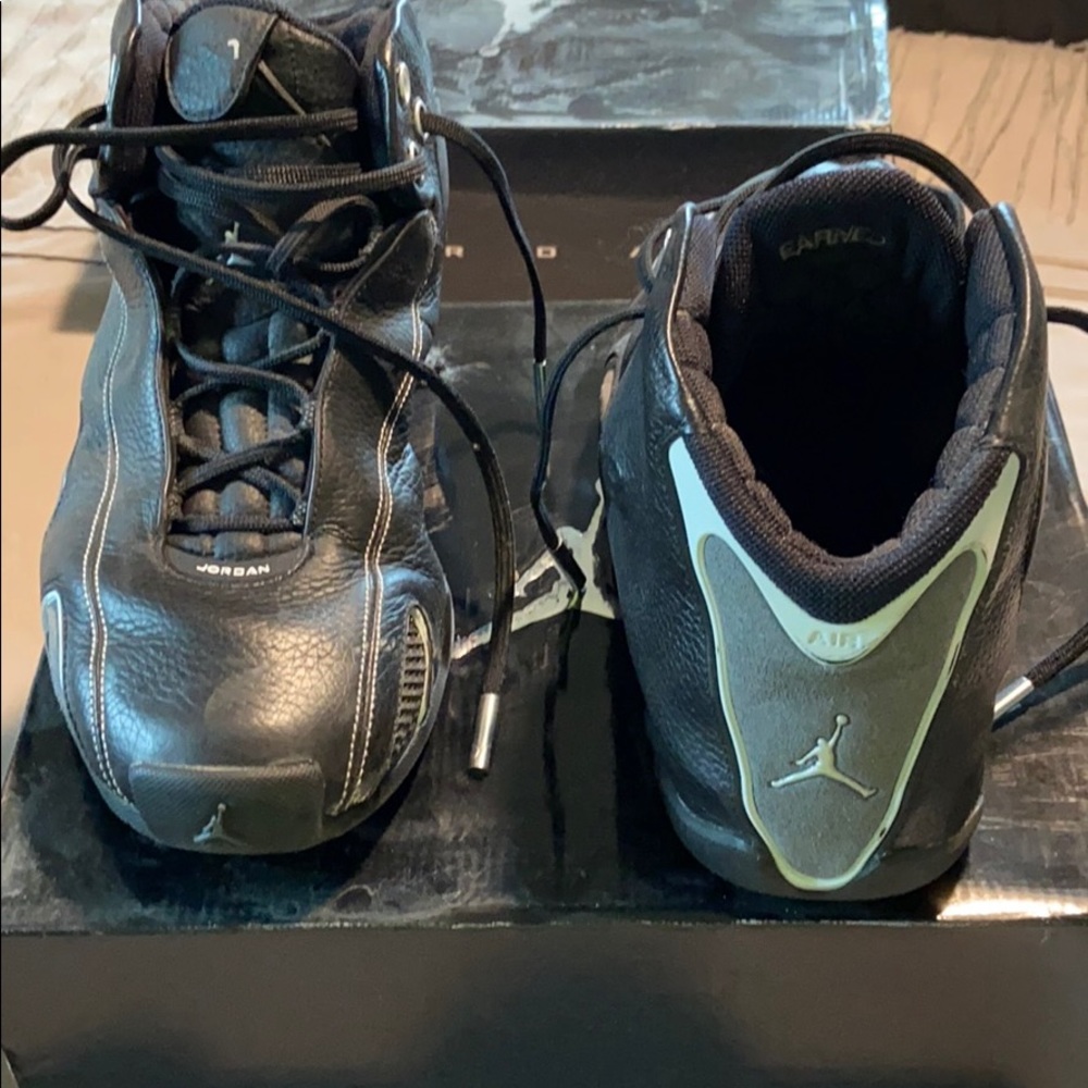 Men’s Air Jordan 21 black flint grey/white - Picture 6 of 11